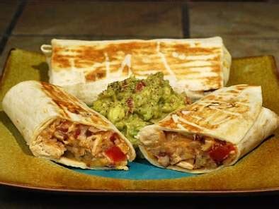 Fdf Grilled Fajita Chicken Stuffed Burritos Recipe Petitchef