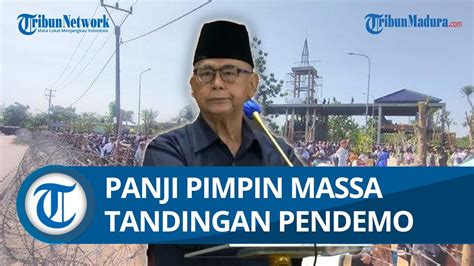 Panji Gumilang PIMPIN LANGSUNG MASSA Tandingan Guna Halau Pendemo