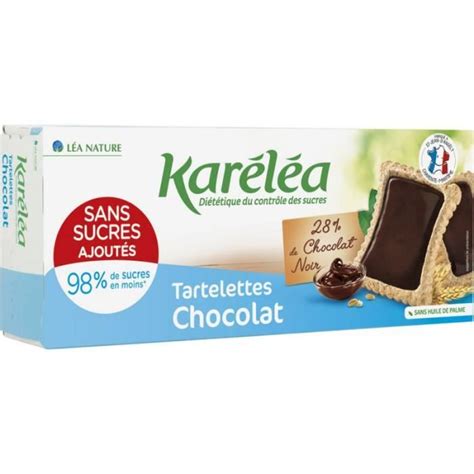 Kar L A Biscuits Sans Sucres Ajout S Tartelettes Chocolat Noir G