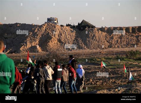 Bureij Gazastreifen Pal Stinensischen Gebiet Dez