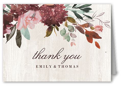 Folded Thank You Cards Shutterfly