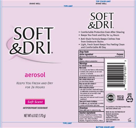 Soft And Dri® Clinical Aerosol Everfresh Blossom