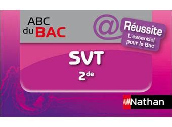 ABC du Bac Réussite SVT 2nde Livre interactif broché Collectif