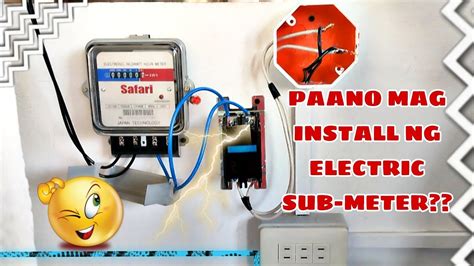 How To Install Electric SUB METER Safari YouTube