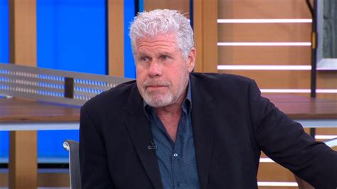 'Sons of Anarchy' star Ron Perlman hilariously shows off his soap opera ...