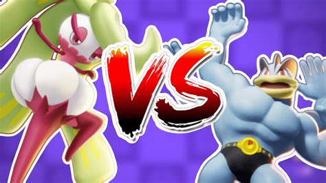 Pokemon Unite Reviews Tsareena Vs Machamp Youtube