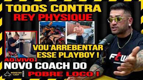 Todos Contra O Rey Marins Entra Na Live E Vai Treinar Pobre Loco