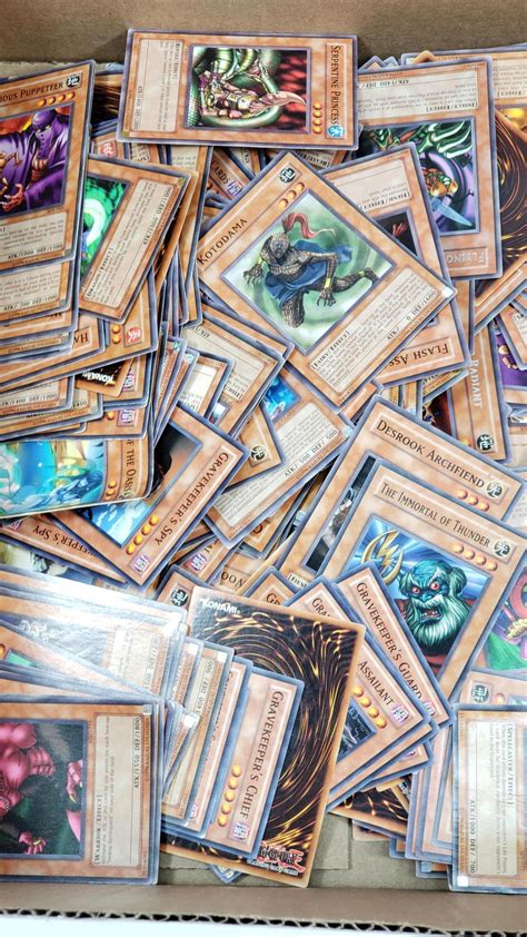 Lot 1996 Yu Gi Oh Trading Card Game Cards