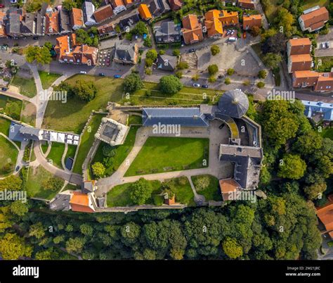 Aerial View Bentheim Castle In Bad Bentheim M Nsterland Lower Saxony