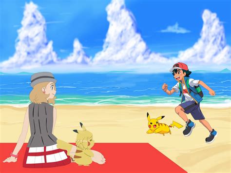 Pokemon Quest Beach Vacation By Willdinomaster55 On Deviantart