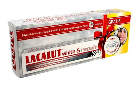 Lacalut White Repair Pasta Do Z B W Lusterko Ml Sklep Empik