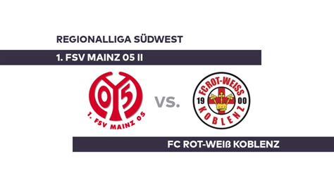 1 FSV Mainz 05 II FC Rot Weiß Koblenz Klare Sache für Mainz