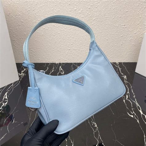 Prada 1NE515 Re Nylon Re Edition 2000 Mini Bag Blue Wholesales High