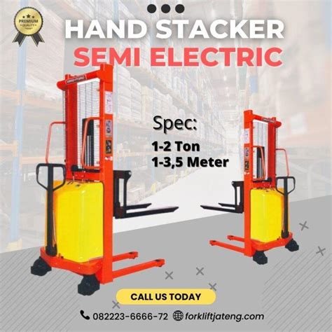 Hand Stacker Semi Electric Distributor Hand Stacker Semi Electric