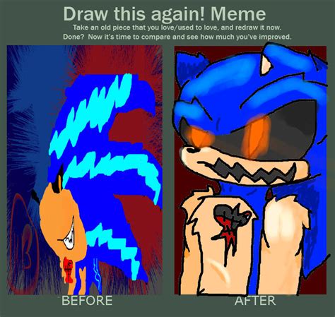 Heartless Sonic Before And After By 1234sonic On Deviantart