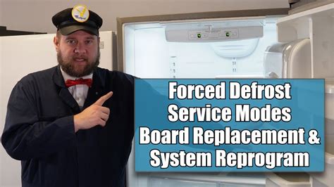 Whirlpool Refrigerator Forced Defrost Service Modes Troubleshooting