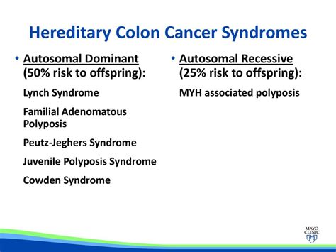 Hereditary Colon Cancer Syndromes Ppt Download