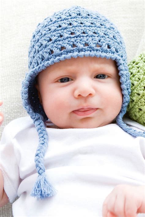 Baby Hat With Plaits Crochet Pattern | The Knitting Network