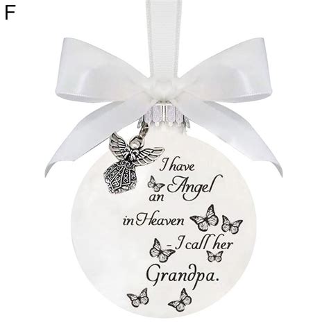 Sunjoy Tech Memorial Christmas Ornament Angels In Heaven Memorial