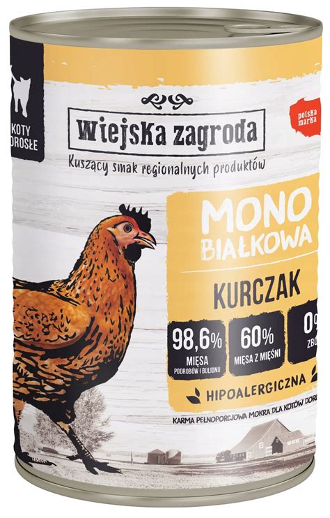 Wiejska Zagroda Mono Protein Kot Kurczak G Allegro Pl