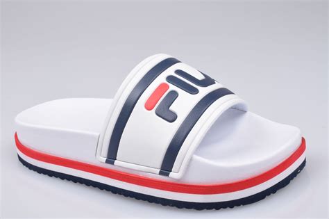 FILA Slipper Wit Jeugd MORRO BAY ZEPPA WMN 1010639 02P White Stripe