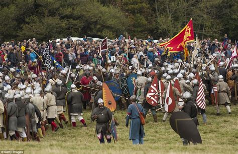 Battle Of Hastings Re Enactors Stage Fight On Its 950th Anniversary