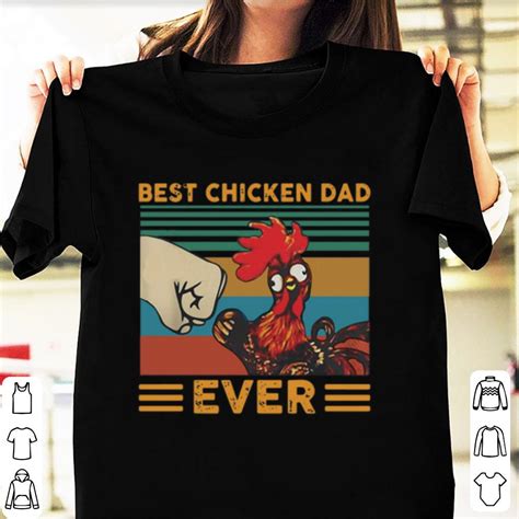 Great Best Chicken Dad Ever Vintage Shirt Kutee Boutique