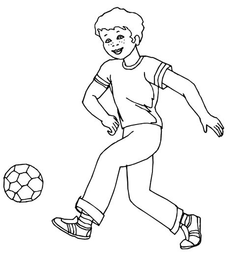 Disegno 4 Di Calcio Da Colorare