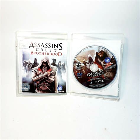 Assassins Creed Brotherhood Sony Playstation 3 2010 Ps3 Game With Manual 8888346258 Ebay