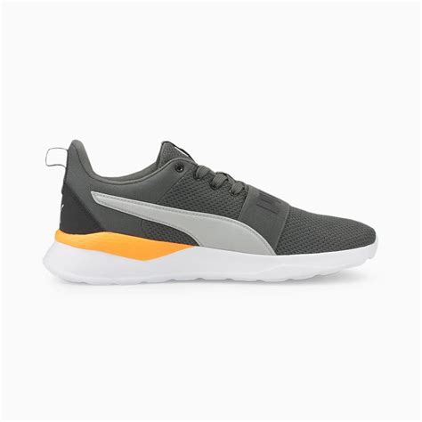 Puma Anzarun Lite Bold Antrasit Turuncu Erkek Spor Ayakkab