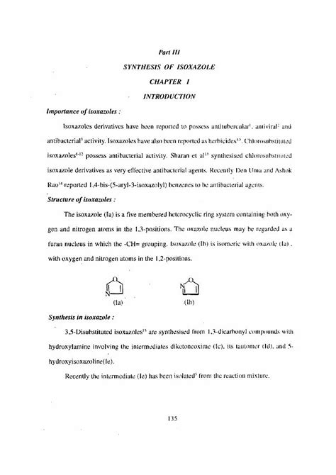 (PDF) SYNTHESIS OF ISOXAZOLE CHAPTER I …shodhganga.inflibnet.ac.in ...