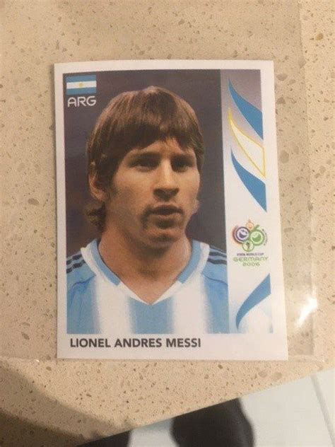 Panini Sticker Lionel Messi Rookie WM 2006 Kaufen Auf Ricardo