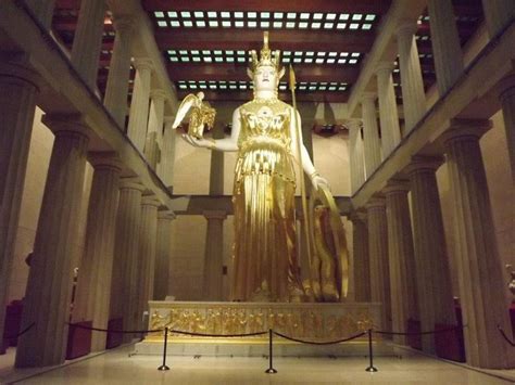 Athena inside the Parthenon in Nashville, Tennessee photo by Anne Allyn ...