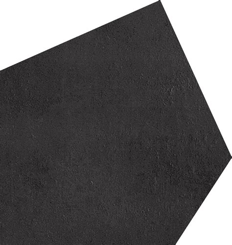 Graphite Small Pentagon 17x10 Collection Concrete By Gigacer Tilelook