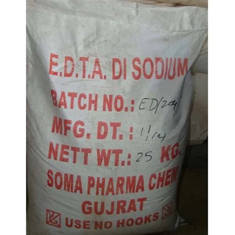 Edta Disodium 25Kg At Rs 165 Kg In New Delhi ID 2853446057397