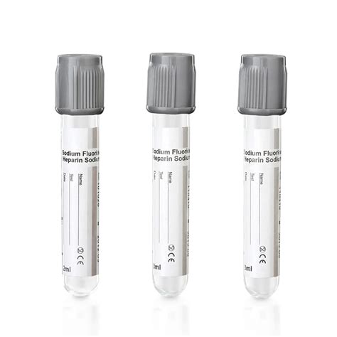 Medical Hospital Glass Pet Disposable Test Tube Vacuum Blood Collection