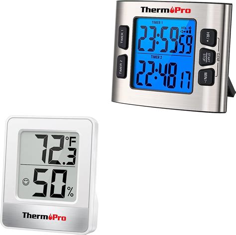 Amazon ThermoPro Termómetro digital para interiores TP49