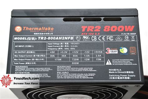 Thermaltake Power Supply Tr2 800w Thermaltake Power Supply Tr2 800w Review Package