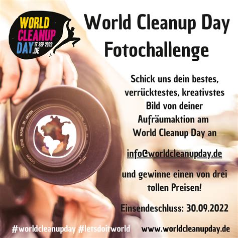 World Cleanup Day Fotochallenge World Cleanup Day 20 Sep 2024