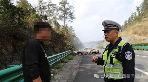 实习司机上高速遭遇车辆爆胎失控，起火后拆车门救出一家4口澎湃号·湃客澎湃新闻 The Paper