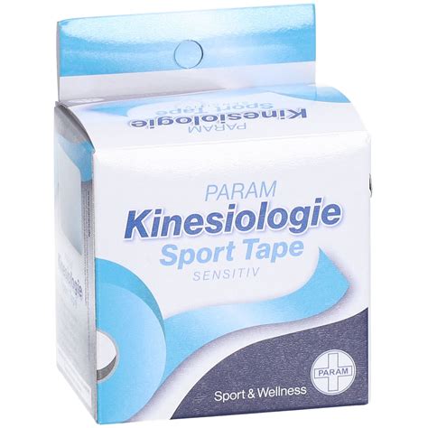 Param Kinesiologie Sport Tape Cm X M Blau St Shop Apotheke