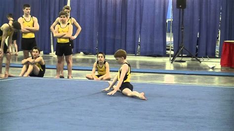 Level 8 Floor Exercise Men S Gymnastics 2014 Bart Conner Invitational Oklahoma Gold Gymnastics