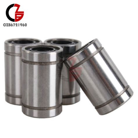 10PCS 8mm LM8UU Linear Motion Ball Bearing Bush Bushing Replacement 3D