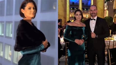 Michelle Bolsonaro Ostenta Vestido Luxuoso Na Pr Posse De Donald Trump