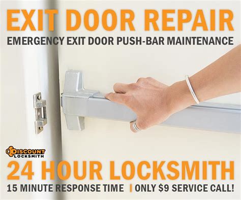 Exit Door Crash Bar Installation & Repair | Locksmith in Ahwatukee