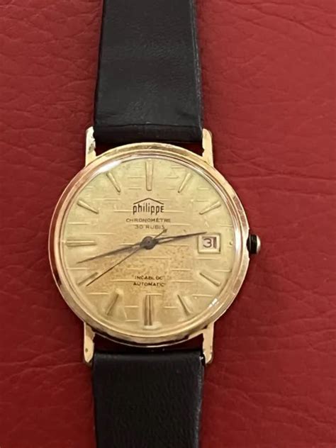 Montre Ancienne Automatic Philippe Chronom Tre Eur Picclick Fr