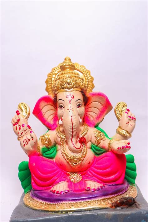 Lord Ganesha Ganesh Festival India Stock Image Image Of Vinayaka