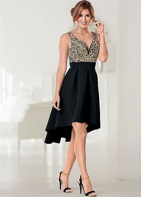 Be Ready For Any Event In The Venus Gold Lace Cocktail Dress Cocktail Dress Lace Lace High