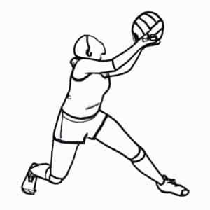 Desenhos De Handebol Para Imprimir E Colorir Pintar