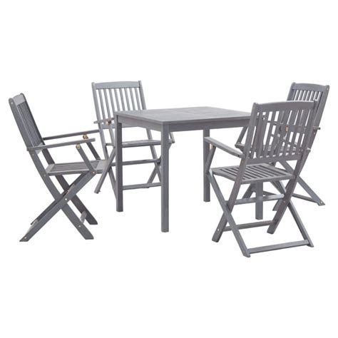 Maison Exclusive Mobilier D Ner De Jardin Pcs Bois D Acacia Massif